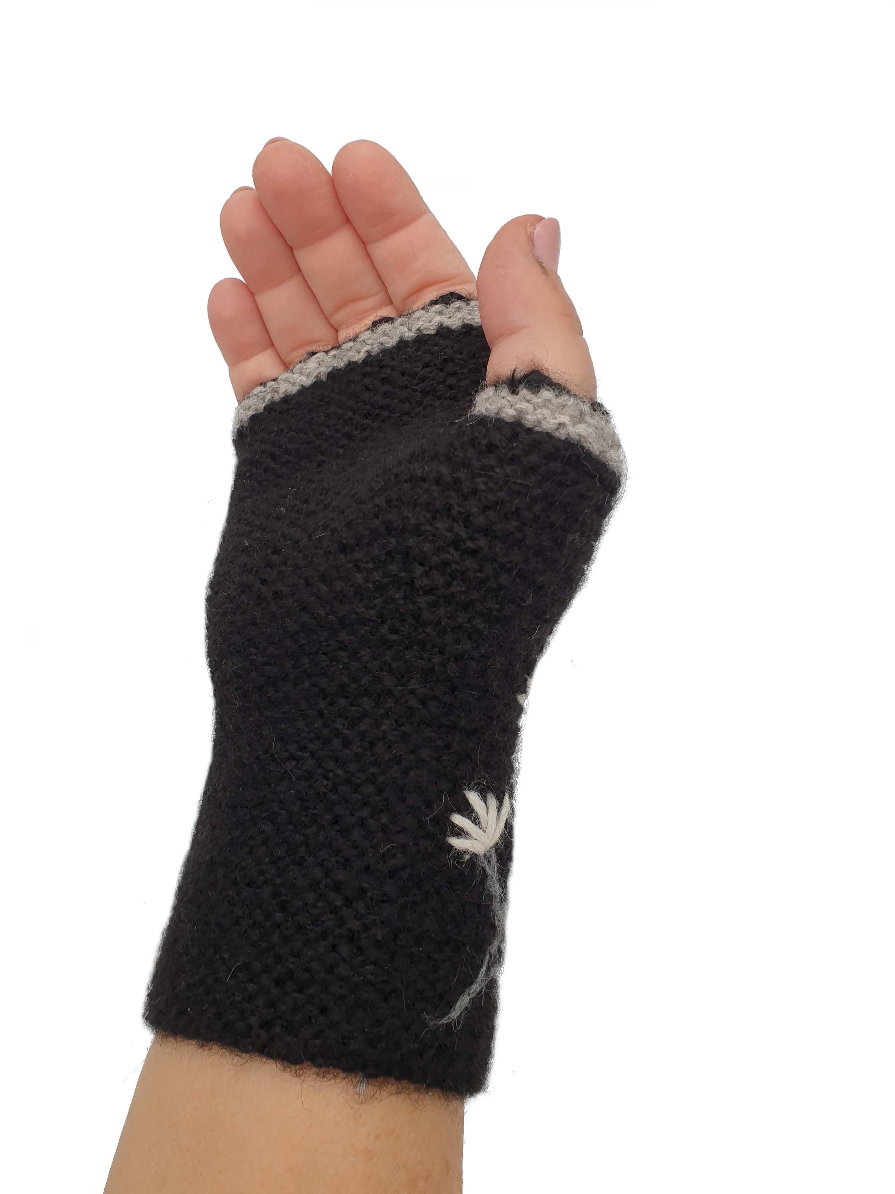 ALPAKASHOP-BAYERN | Hochwertige Pulswärmer mit angestricktem Daumen aus Babyalpaka in verschiedenen Farben