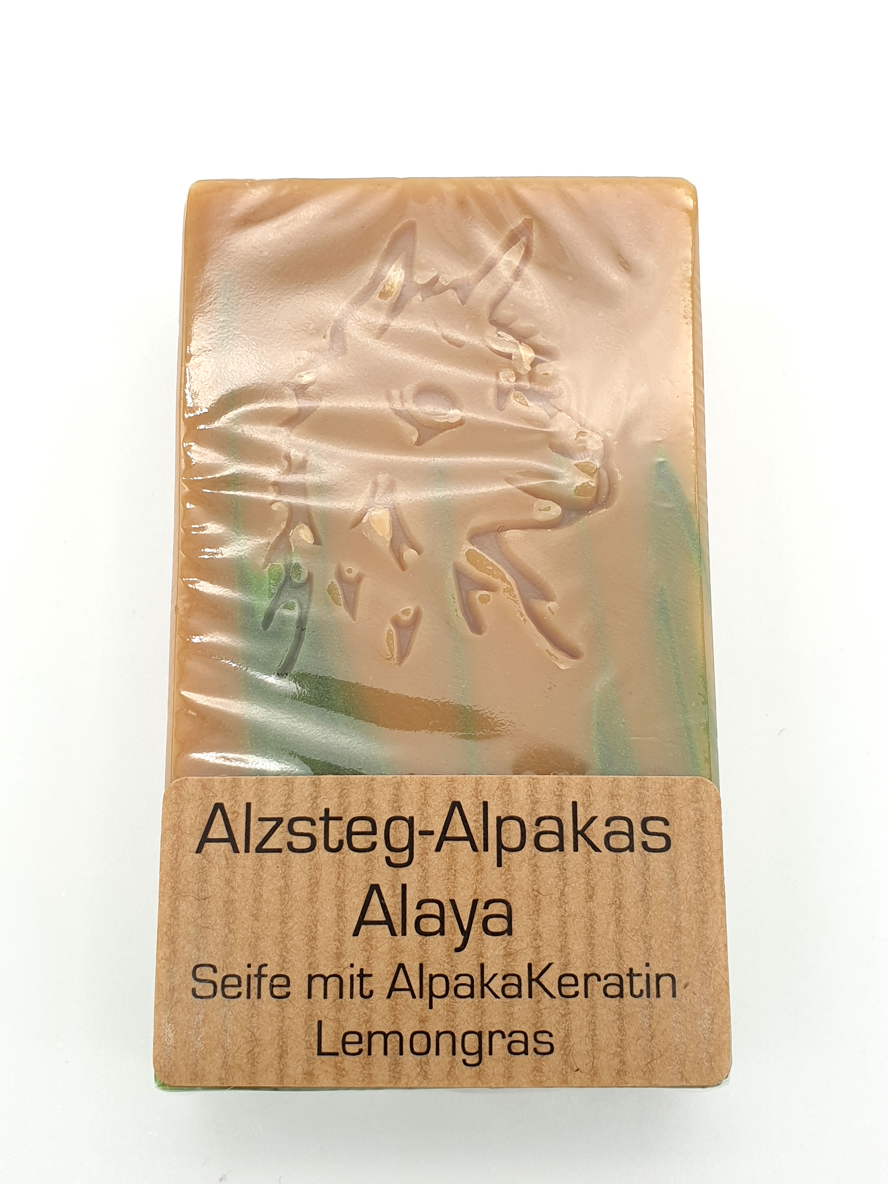 Pflegende Alpaka-Keratin-Seife handgesiedet, verschiedene Sorten zur Auswahl