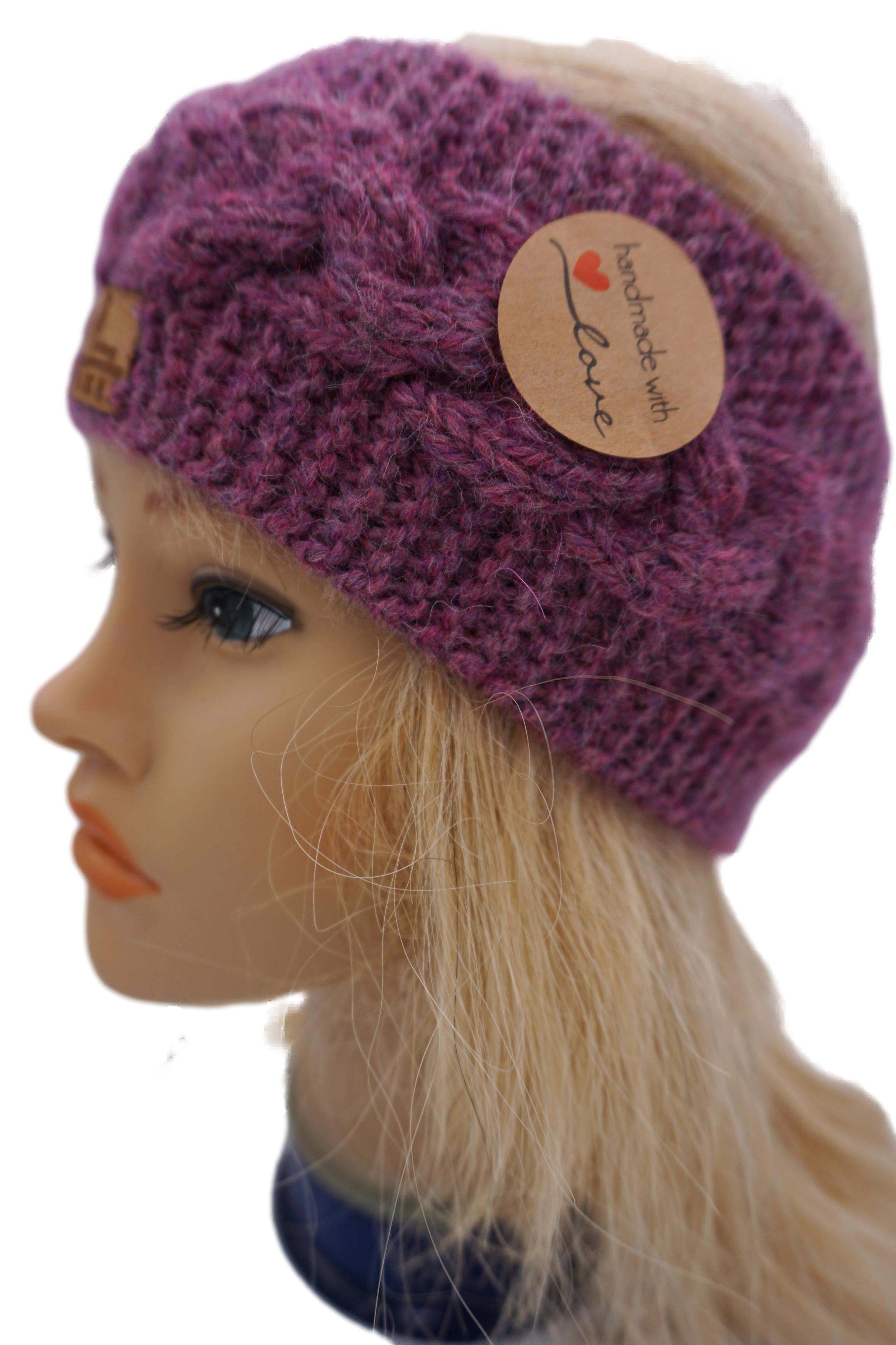 Stirnband aus 100% feinster Alpakawolle im Zopfmusterdesign in vielen verschiedenen Farben | Handmade by Alzsteg-Alpakas Stirnband aus 100% feinster Alpakawolle im Zopfmusterdesign in vielen verschiedenen Farben | Handmade by Alzsteg-Alpakas