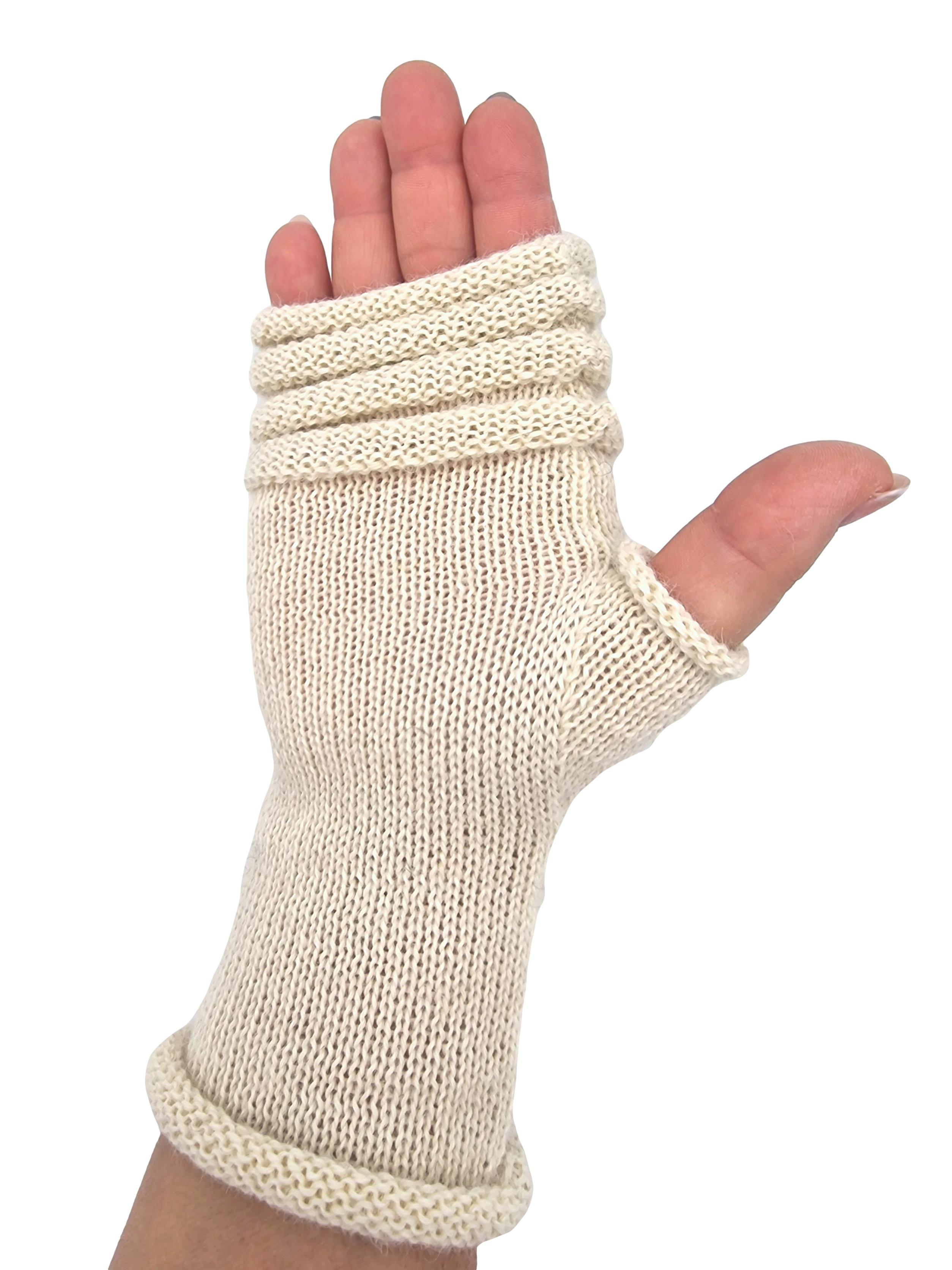 ALPAKASHOP-BAYERN | Edle Pulswärmer, fein gestrickt aus 100% Babyalpakagarn in verschiedenen Farben