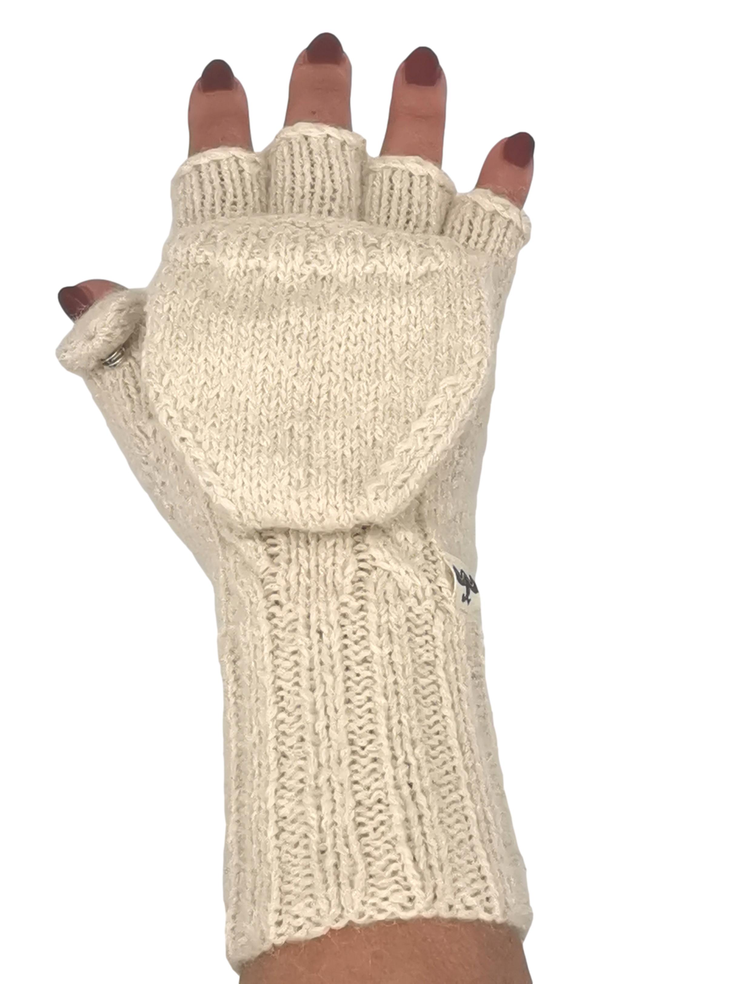 Hochwertige, Handschuhe mit angestrickten Fingern, Daumen und Kapuze aus Babyalpaka Farbe: Naturweiß, Hellbraun, Hellgrau, Anthrazit, Schwarz | Handmade by Millwa Hochwertige, Handschuhe mit angestrickten Fingern, Daumen und Kapuze aus Babyalpaka Farbe: Naturweiß, Hellbraun, Hellgrau, Anthrazit, Schwarz | Handmade by Millwa