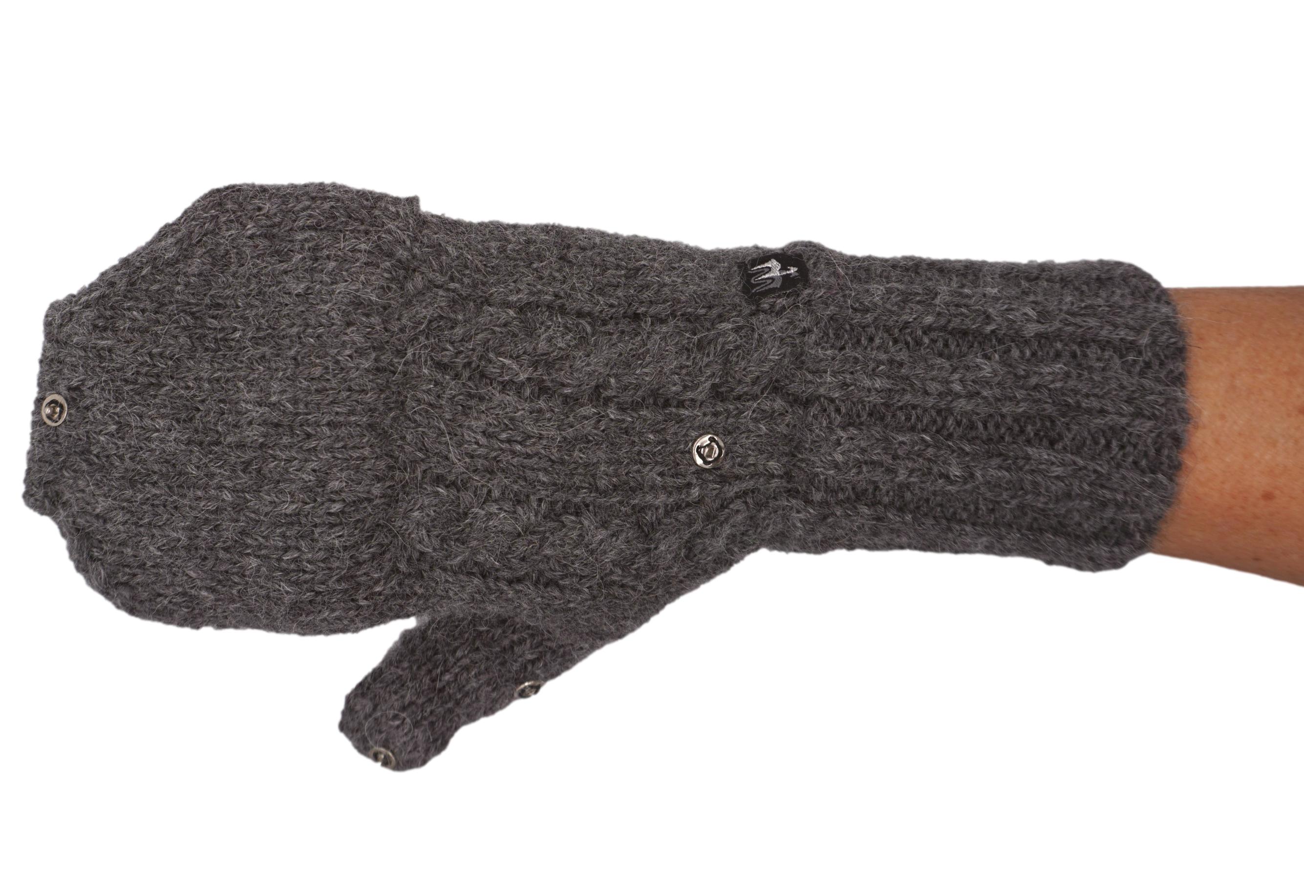 Hochwertige, Handschuhe mit angestrickten Fingern, Daumen und Kapuze aus Babyalpaka Farbe: Naturweiß, Hellbraun, Hellgrau, Anthrazit, Schwarz | Handmade by Millwa Hochwertige, Handschuhe mit angestrickten Fingern, Daumen und Kapuze aus Babyalpaka Farbe: Naturweiß, Hellbraun, Hellgrau, Anthrazit, Schwarz | Handmade by Millwa